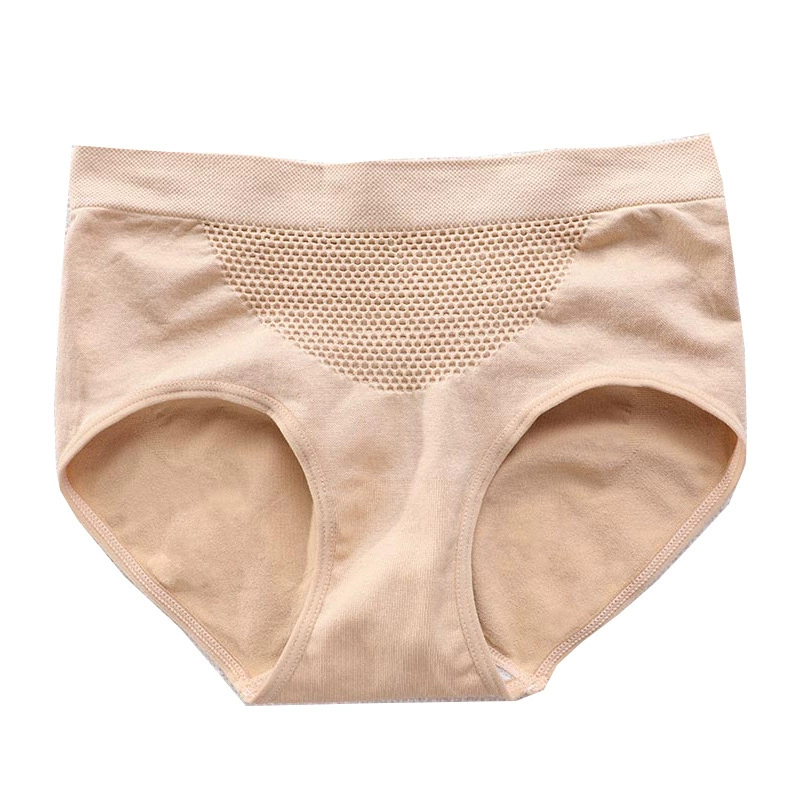 Japanese-style Breathable Shaping Underwear for Women, 3D Mid-Rise Hip Correcting Pants, One Size