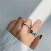 Retro ring, trend jewelry, silver 925 sample