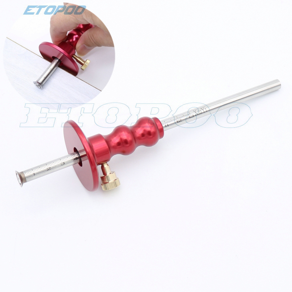 欧式木工划线器 刀片式木工划规 纯铜  自动画线器  木工划线尺