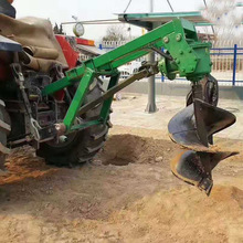 農用植樹打洞機挖坑機 拖拉機牽引式樹木挖坑機電線桿挖坑機