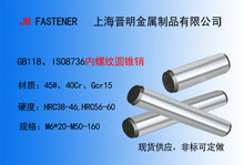 GB118/ISO8736内螺纹圆锥销M25系列