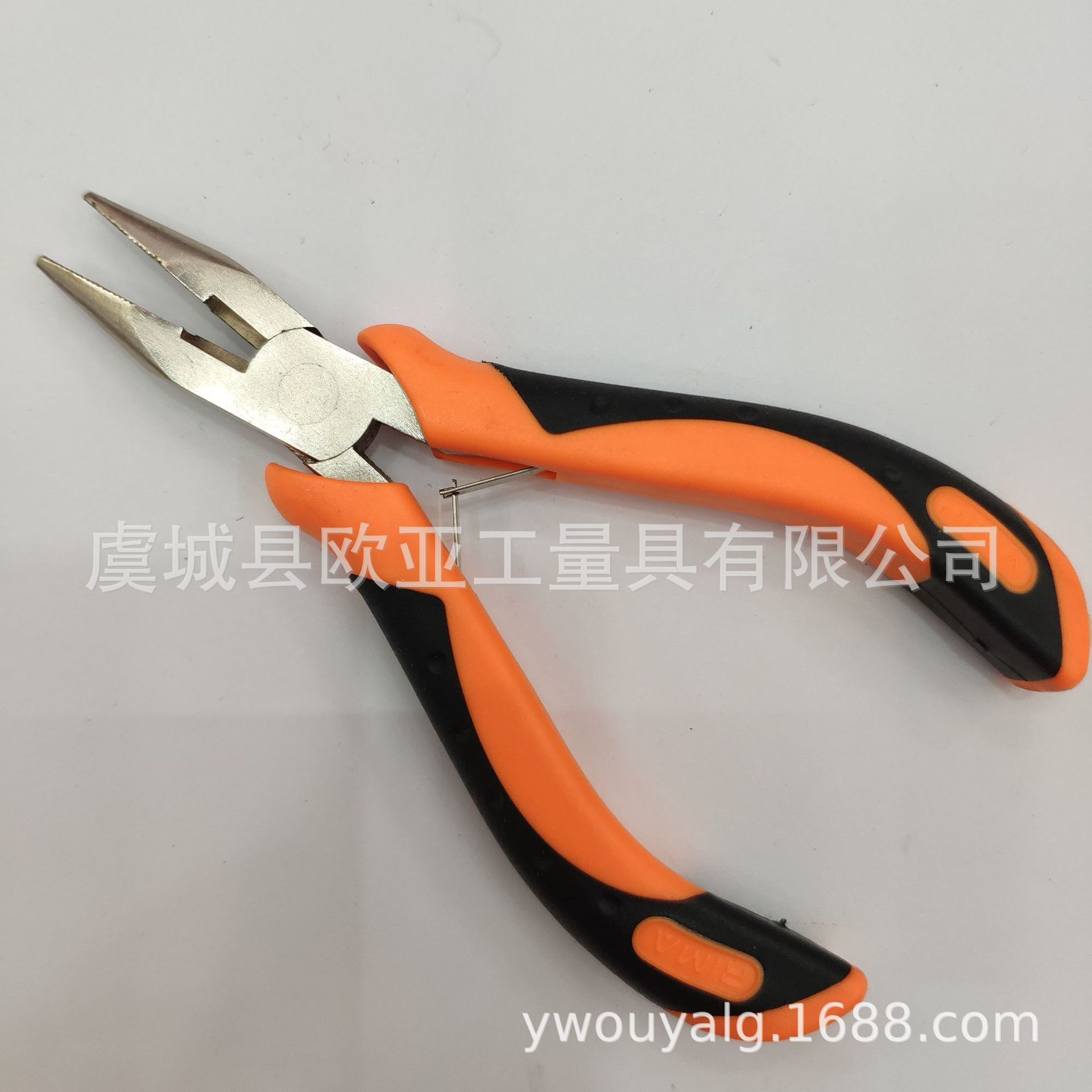 迷你钳工厂直销虎皮柄4.5寸双色钢丝钳尖嘴钳圆嘴钳珠宝钳DIY手工