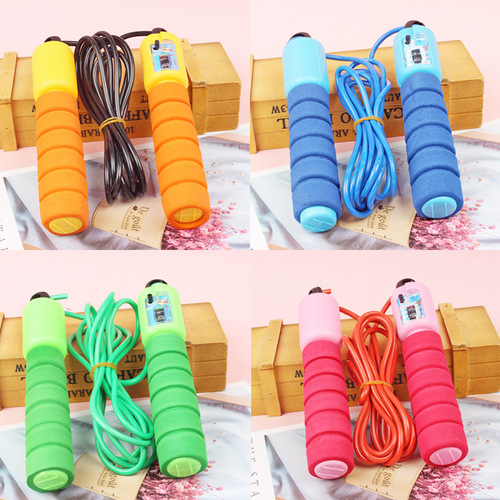 Sponge counting rope skipping pattern skipping rope students high school entrance examination fitness skipping rope fitness skipping rope aerobics