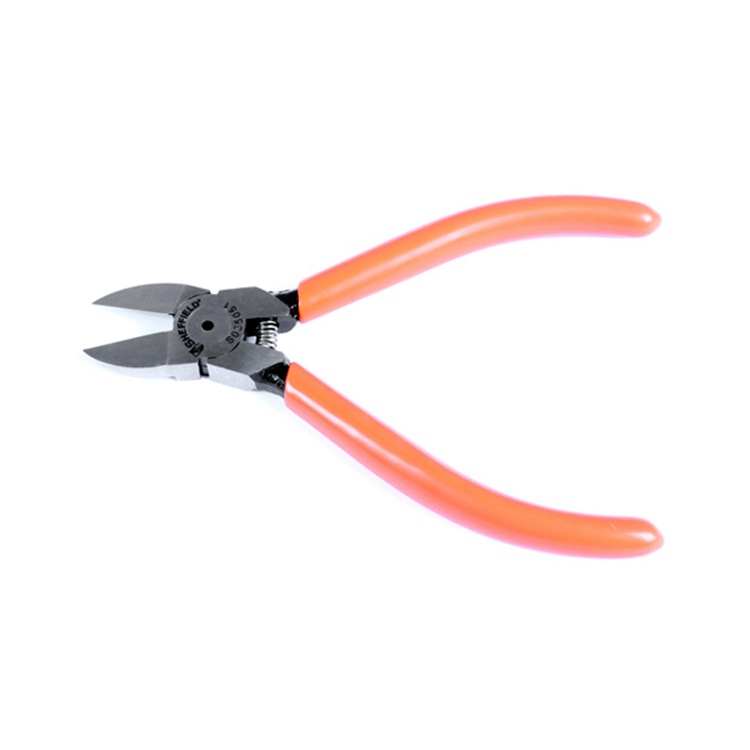 钢盾工具 电子塑料水口钳平刃5寸6寸S035051 S035052