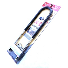 Satellite glass door lock extended U-shaped lock anti-hydrostatic shear double door handle lock for motorcycle