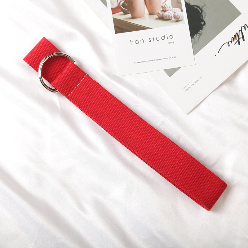 Non -labels buckle red