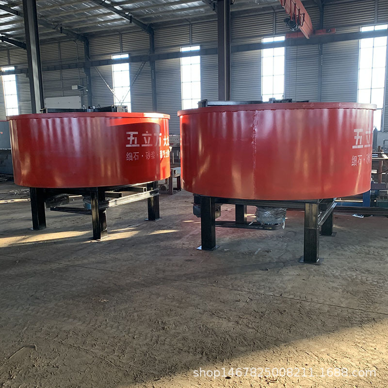 专业生产混凝土储存罐 立式砂浆储存罐 4-6方平口搅拌机 厂家定制