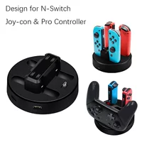 Nintendo Switch JoyCon ручка Four Charge Pro ручка держатель зарядка набор для Nintendo Switch