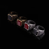 Chinese stone inlay, crystal, resin, trend ring, Chinese style, with gem