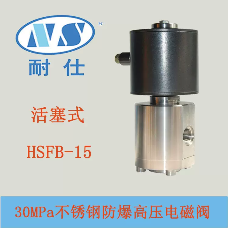 重庆耐仕专业生产直销CNG电磁阀，活塞式防爆高压电磁阀厂家直销