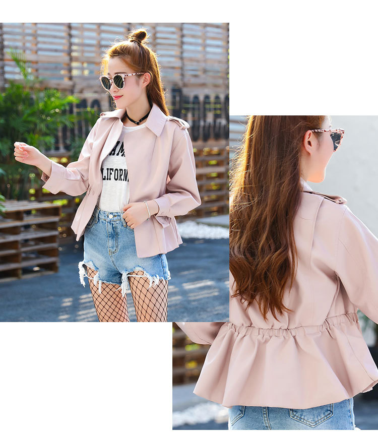 Veste cuir femme en PU - Ref 3331786 Image 17