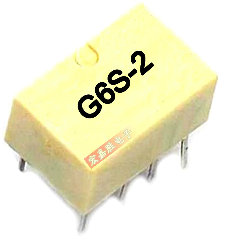 Компонент реле с низким сигналом для трубной установки G6S-2 DC24V, вставной G6S-2 DC24V