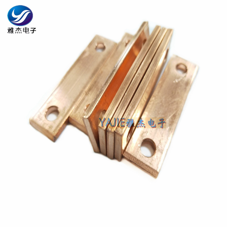 异形折弯铜排加工定做 高铁镀镍镀锌铜条 环氧树脂涂层喷塑铜排