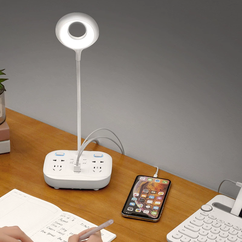 Бытовая настольная лампа с дистанционным управлением, USB-разъем, настольная проводка, умная розетка, продажа оптом