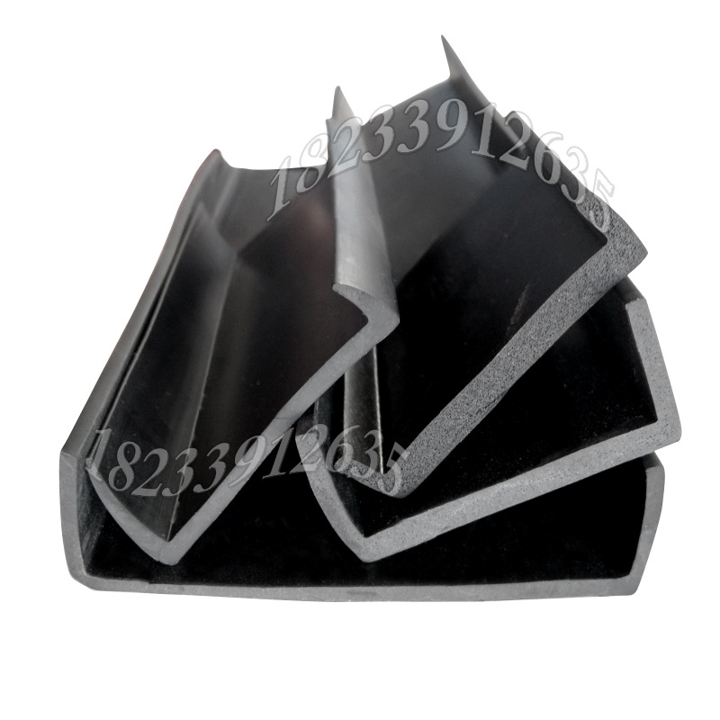 U型胶条托盘防撞密封条耐油门胶条边缘保护条C型耐磨橡胶垫板皮条