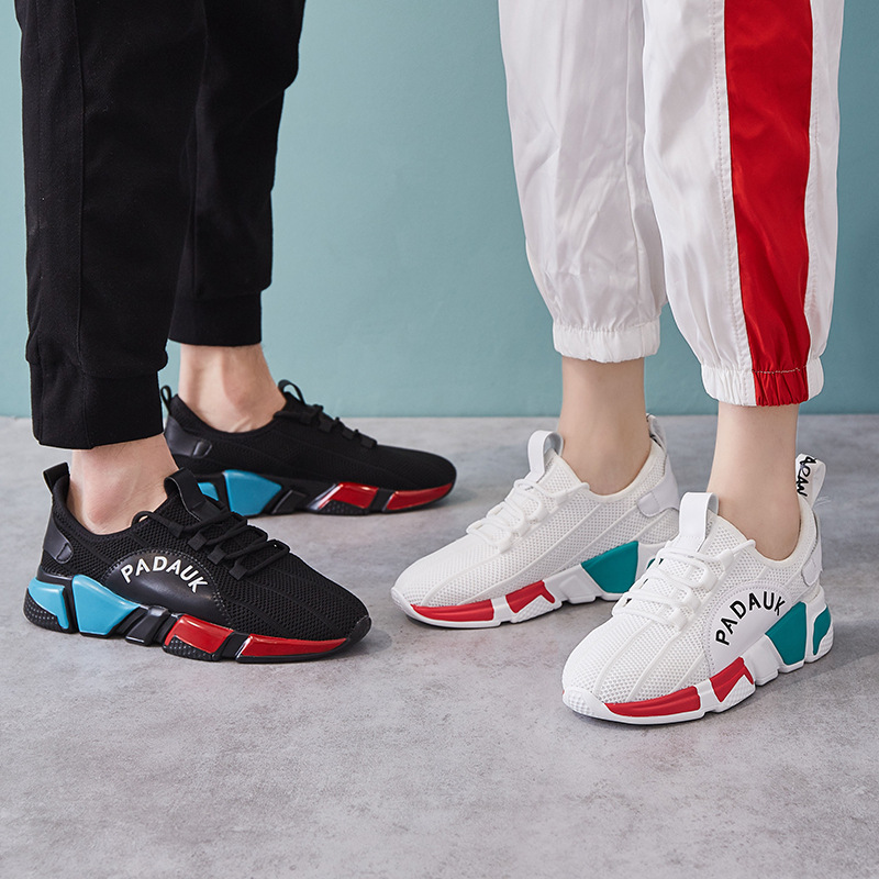 summer new pattern Lovers' shoes Net surface gym shoes leisure time 2019 ventilation Men's Shoes new pattern Korean Edition Women's Shoes
