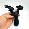 Slingshot, street Olympic resin with flat rubber bands with laser, infra-red laser sight