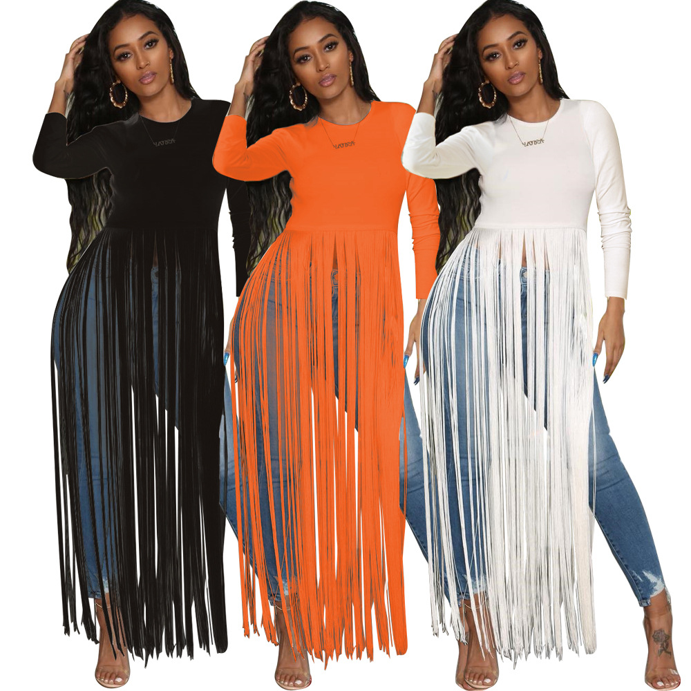 fringed tops and dresses
