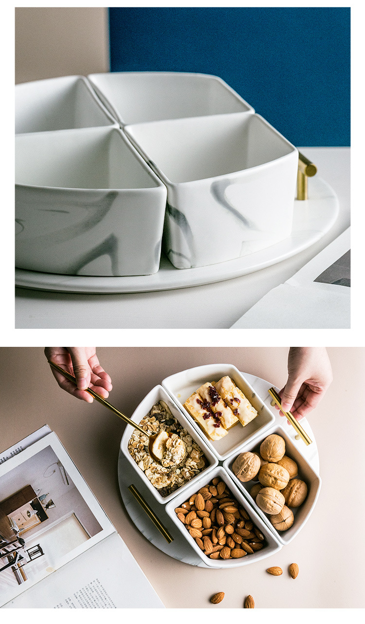 圆形果盘拼盘 详情