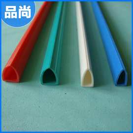 来图加工 PVC塑胶文件夹装订压条 彩色三角压条胶条 异型封边条