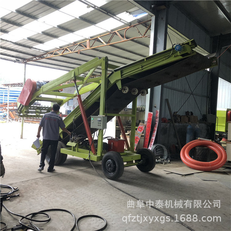 石家庄青贮取料机 液压升降高空扒草机