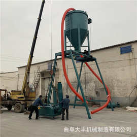龙门架落料型气力吸灰机负压水泥吸灰机工业用气力输送机图片参数
