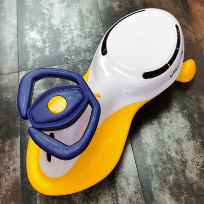 children swing car universal Mute wheel men and women baby Swing car 1-3-6 Slippery toy lighting music