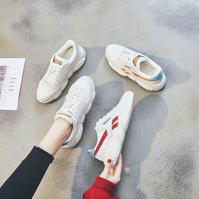 Baskets femme en En cuir - Ref 3420914 Image 1