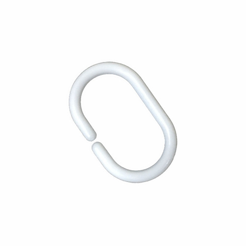Huancheng shower curtain buckle C-shaped buckle curtain accessories original package PP hanging shower curtain buckle