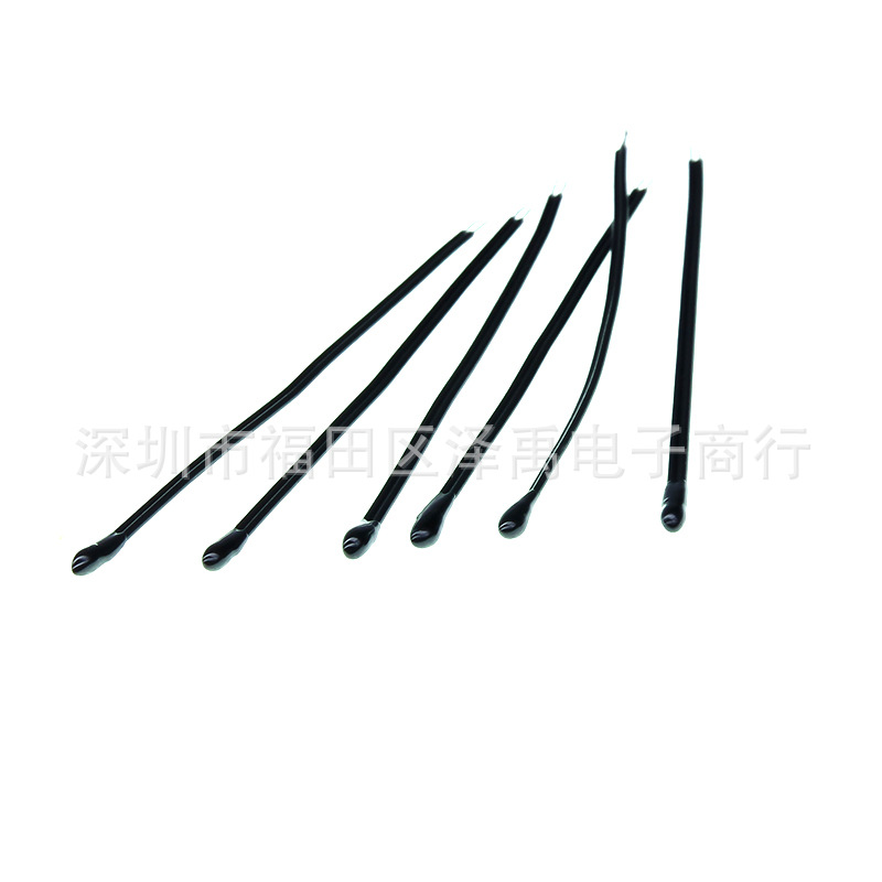 厂家热销NTC 10K 5% 电饭煲温度测试保护漆包线 传感器 热敏电阻