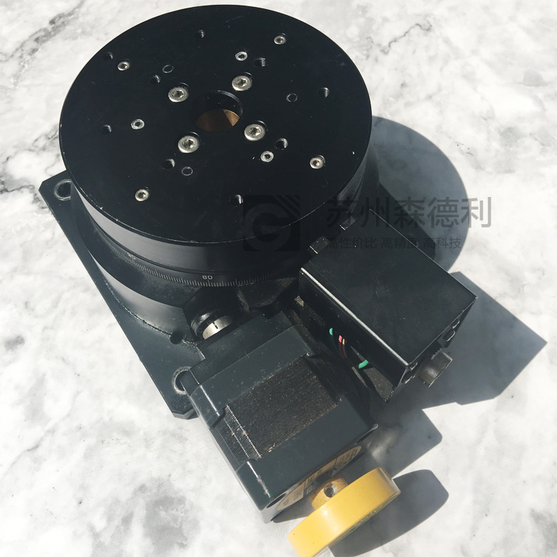 议价日本骏河精机精密电控回转工作台 超薄分度盘 进口电动旋转台