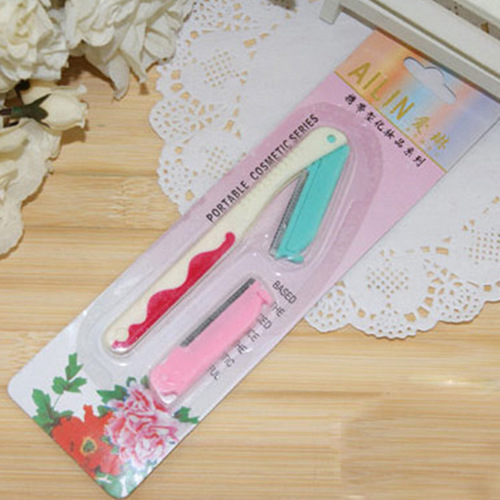 Folding Eileen Eyebrow Trimmer Set Wholesale Comes with Replaceable Blades Eyebrow Trimmer Beauty Tools Eyebrow Shaver