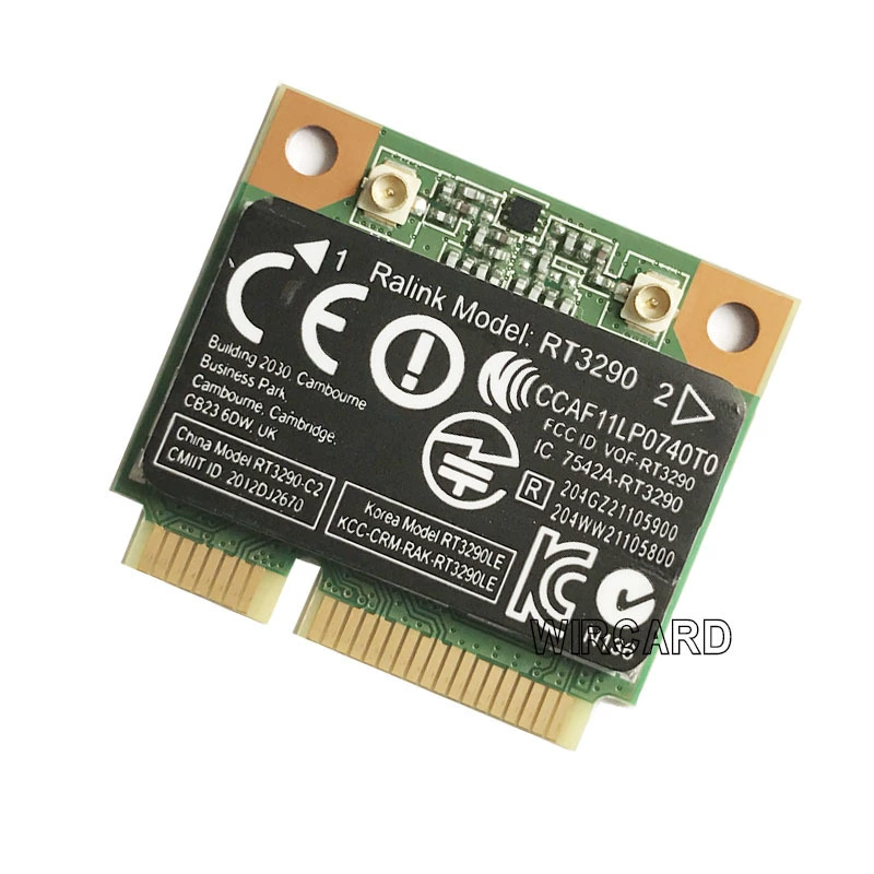 The new RALINK RT3290 mini PCI-E wireless network card+Bluetooth 3.0 industrial control machine all-in-one