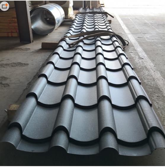 厂家批发 新型金属仿古瓦 别墅门头铝合金瓦片 复古瓦