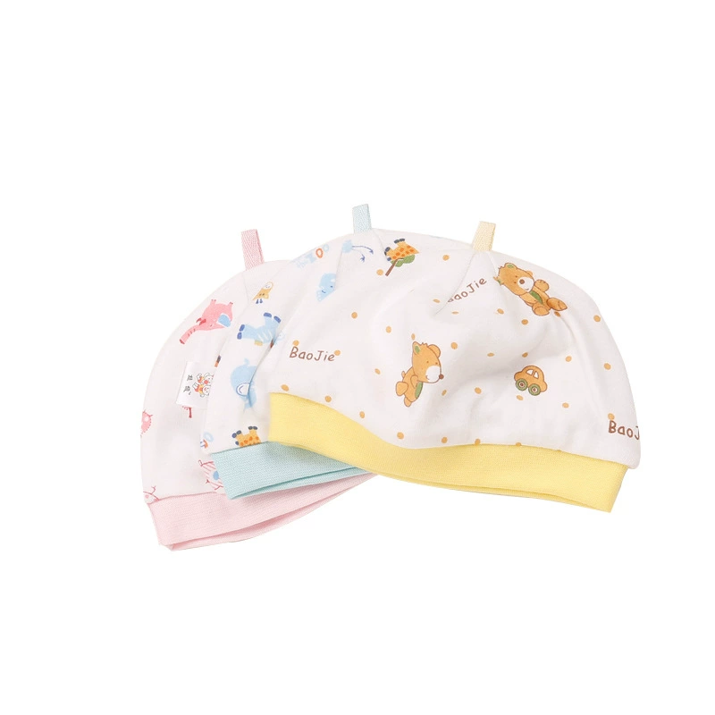 Cartoon children's knitted hat for new born, wholesale
