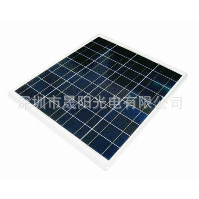 厂家供应50W太阳能电池组件 风光互补发电系统电池板组件