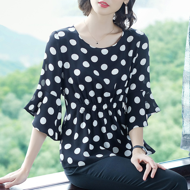 Chiffon Shirt Short Sleeve summer new T-shirt jacket sweaters