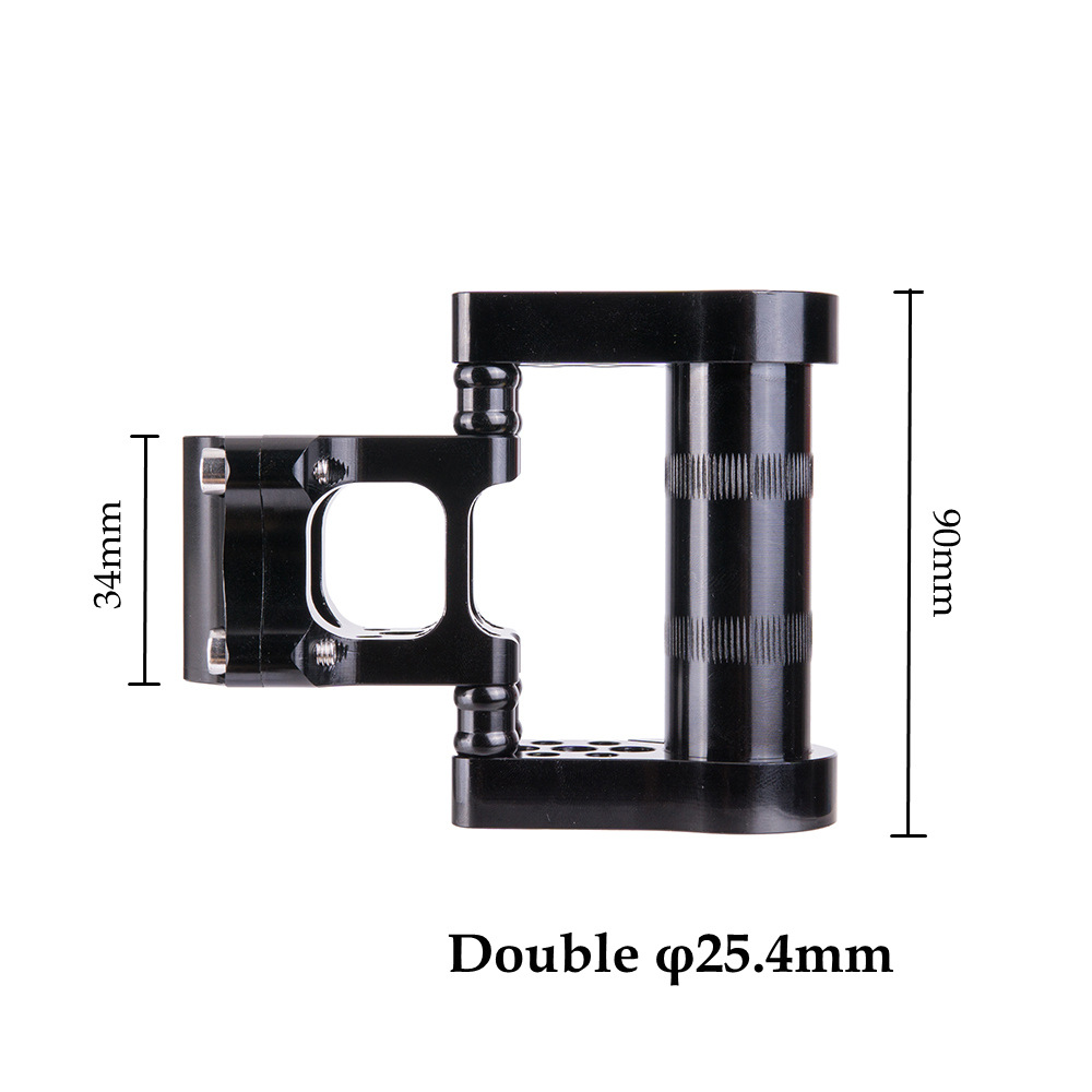 ZTTO/Tracker Bicicleta plegable ajustable de doble mango 25.4CNC Aleación de aluminio de pie Piezas de bicicleta