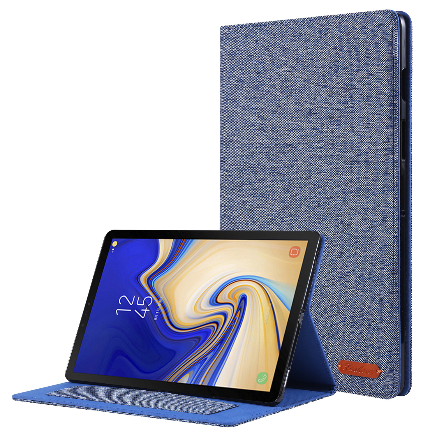 适用于三星Tab SE 10.5T720/t725b布纹TPU款皮套 智能休眠保护套