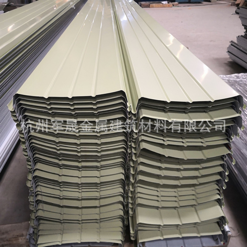 厂家现货直销铝镁合金屋面板 0.9mmYX65-430铝镁锰板金属合金屋面