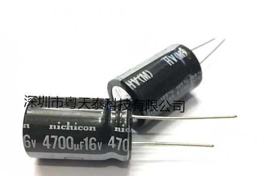 原装nichicon尼吉康 电解电容16V 4700UF 16X25 105度 HV VY VZ