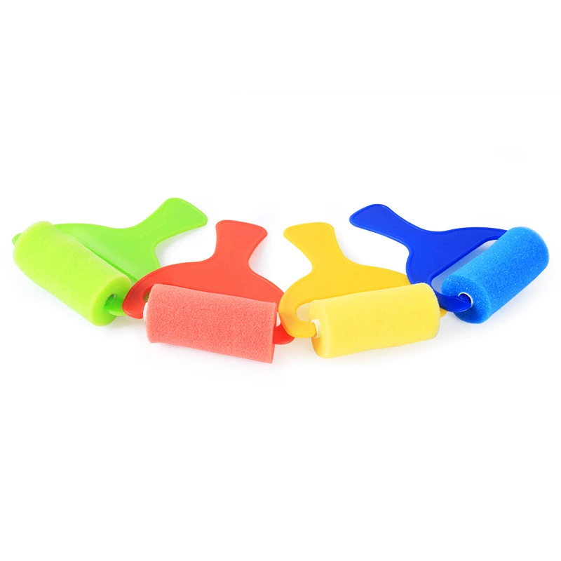 Children's sponge pigment seal, DIY