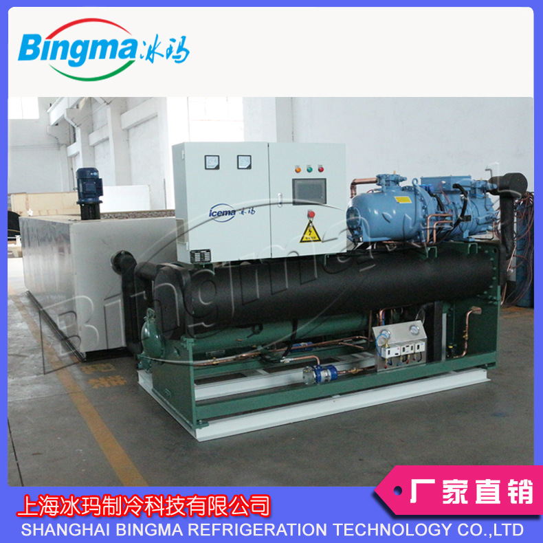 冰玛日产10吨大型冰砖机盐水式块冰制冰机 质保18个月 上门安装