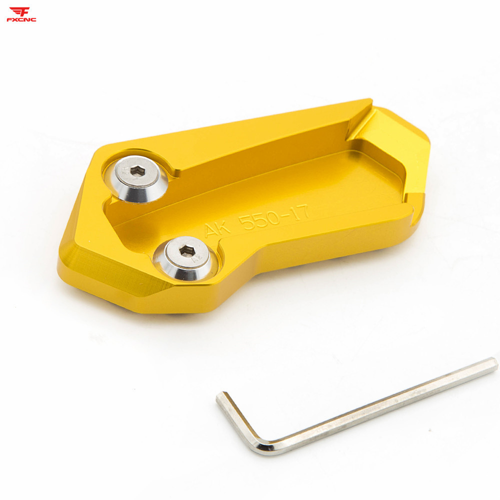 Suitable for Motorcycle Kymco Modified Cnc Ak550 2017-2018 Side Support Enlarged Foot Support Foot Pad
