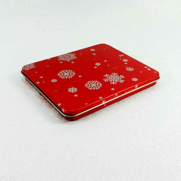 金属雪茄烟盒 半岛长方形马口铁盒 发夹卡片收纳迷你铁盒包装铁盒