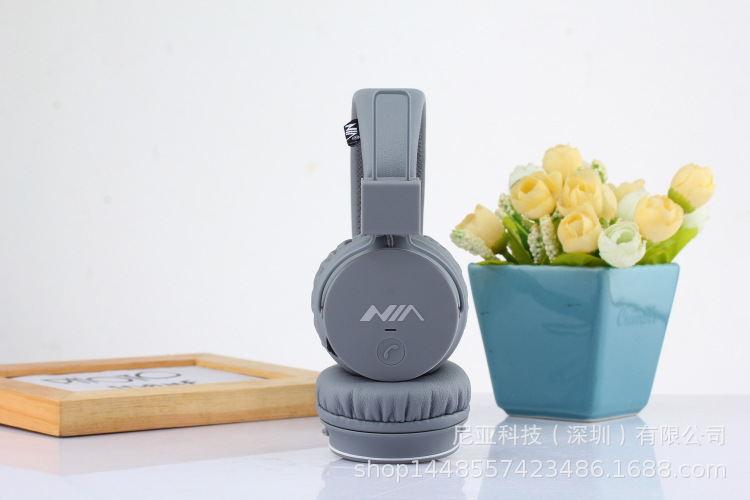 NIA-X2 estéreo Bluetooth tarjeta FM auricular APP control LOGOTIPO modelo privado ventas directas de fábrica con mejores ventas