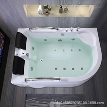 酒店家用雙人亞克力豪華扶手浴缸 浴盆 浴缸 沖浪按摩浴缸