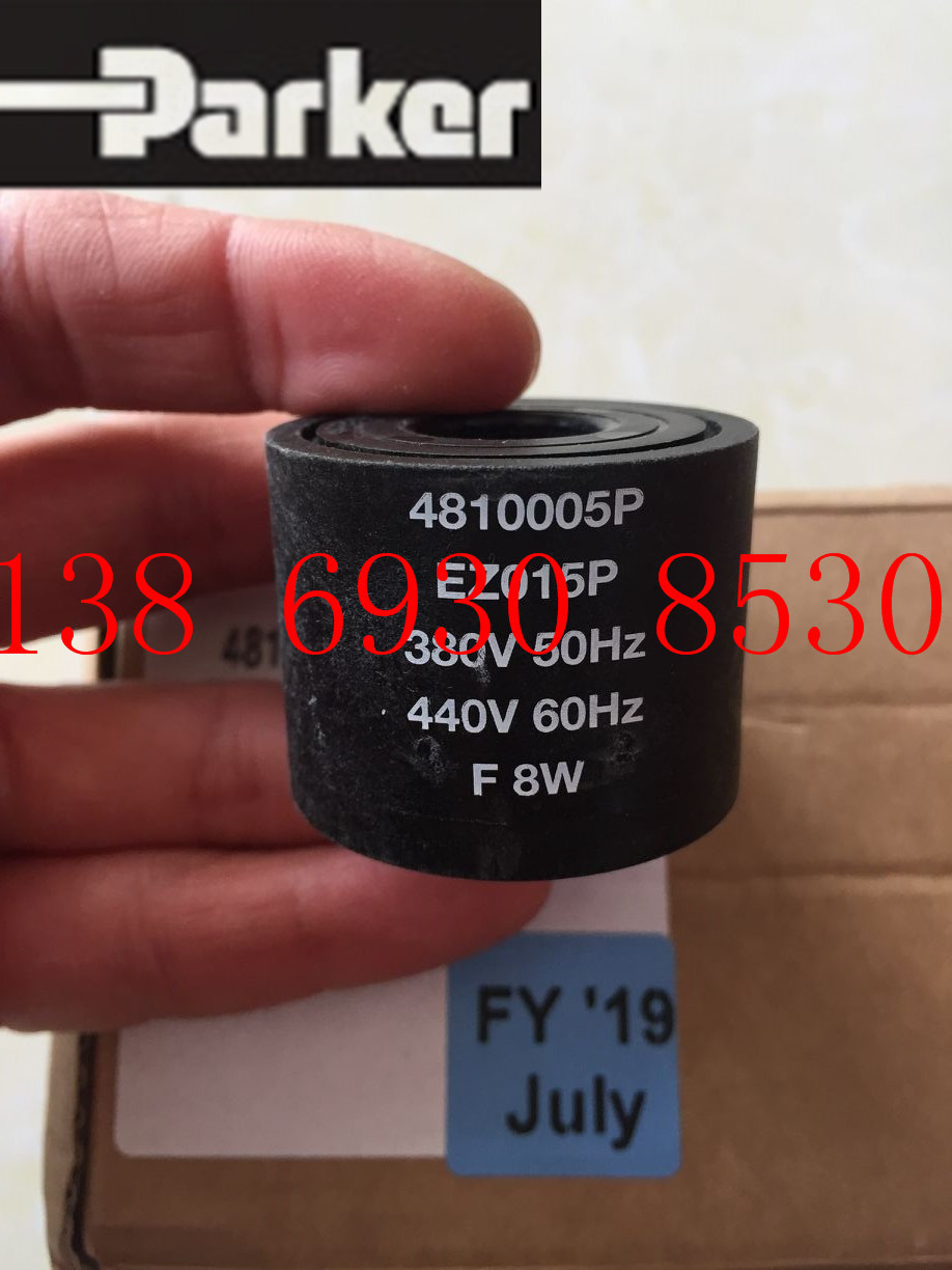 全新PARKER电磁阀Lucifer线圈4810005P EZ015P 380V50Hz