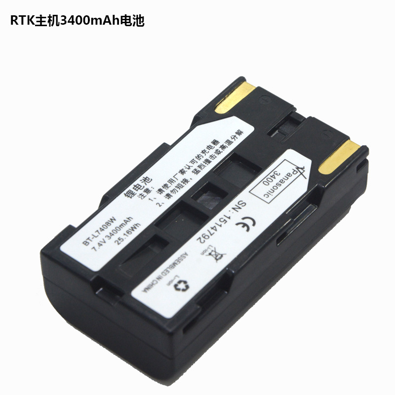 适用于南 方科力达三鼎瑞得S82T/S86/K9/R90 GPS RTK主机3400电池