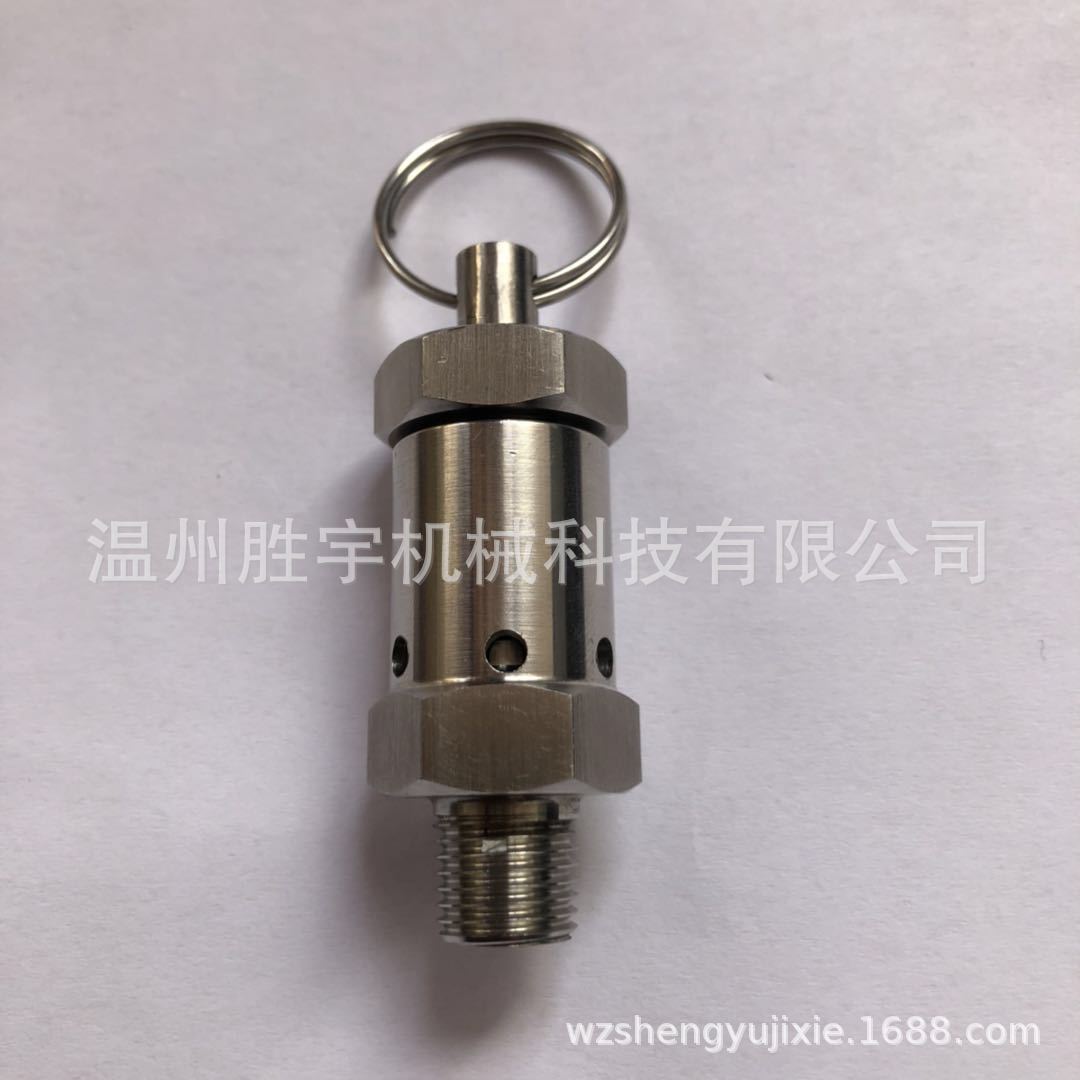 不锈钢排气阀阀  发酵罐自动泄压阀 罐顶排空阀可调节放气阀